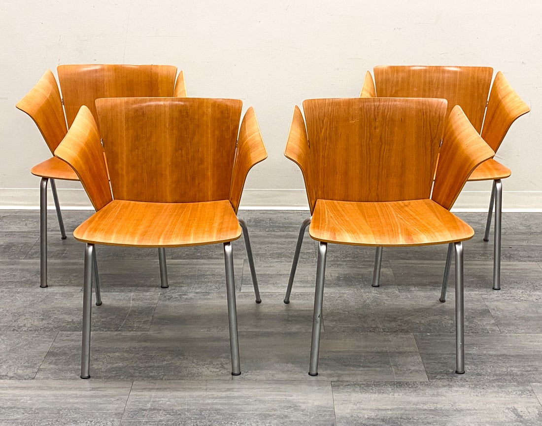 (4) VICO MAGISTRETTI FOR FRITZ HANSEN "VM3" CHAIRS (1 of 15)