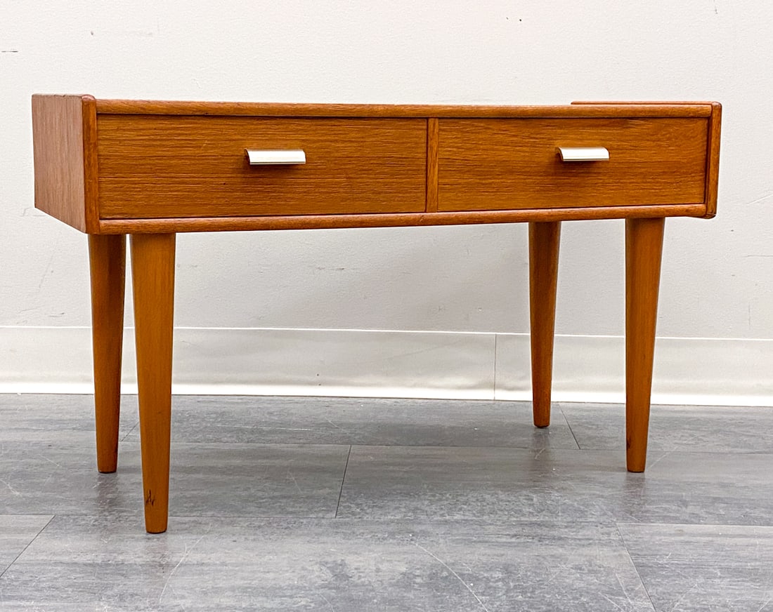 SWEDISH TEAK LOW CHEST C. 1960S (1 of 14)