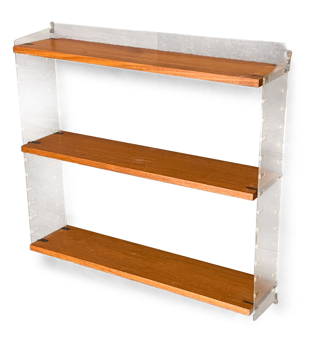 NISSE & KAJSA STRINNING HYLLA TEAK WALL SHELF (1 of 14)