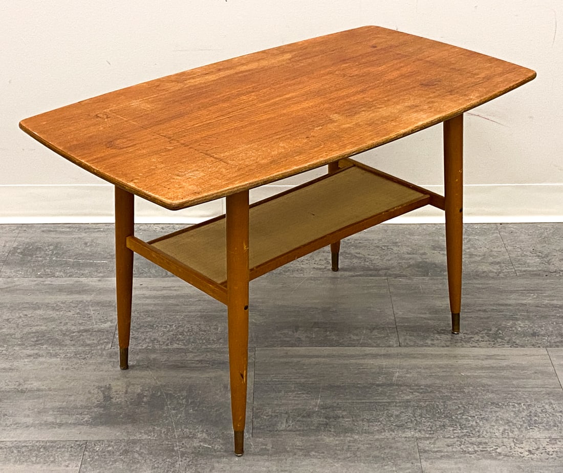 ATTR ALBERTS TIBRO SWEDISH TEAK COFFEE TABLE 1960S (1 of 13)
