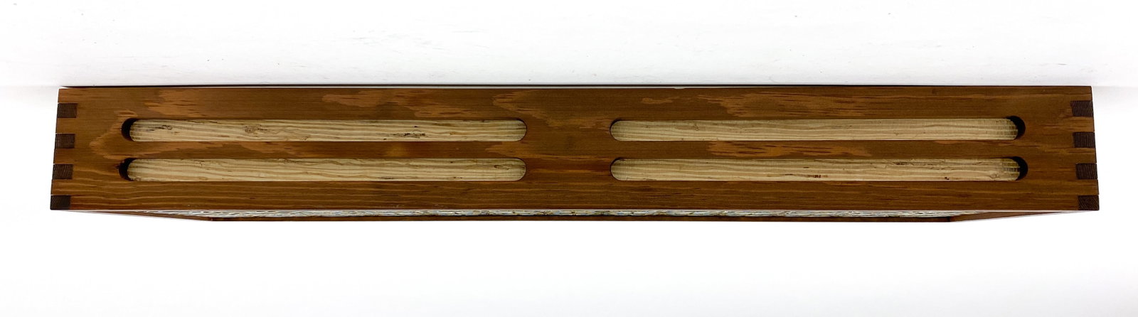 SCANDINAVIAN PINE CEILING LIGHT C. 1960S - 3