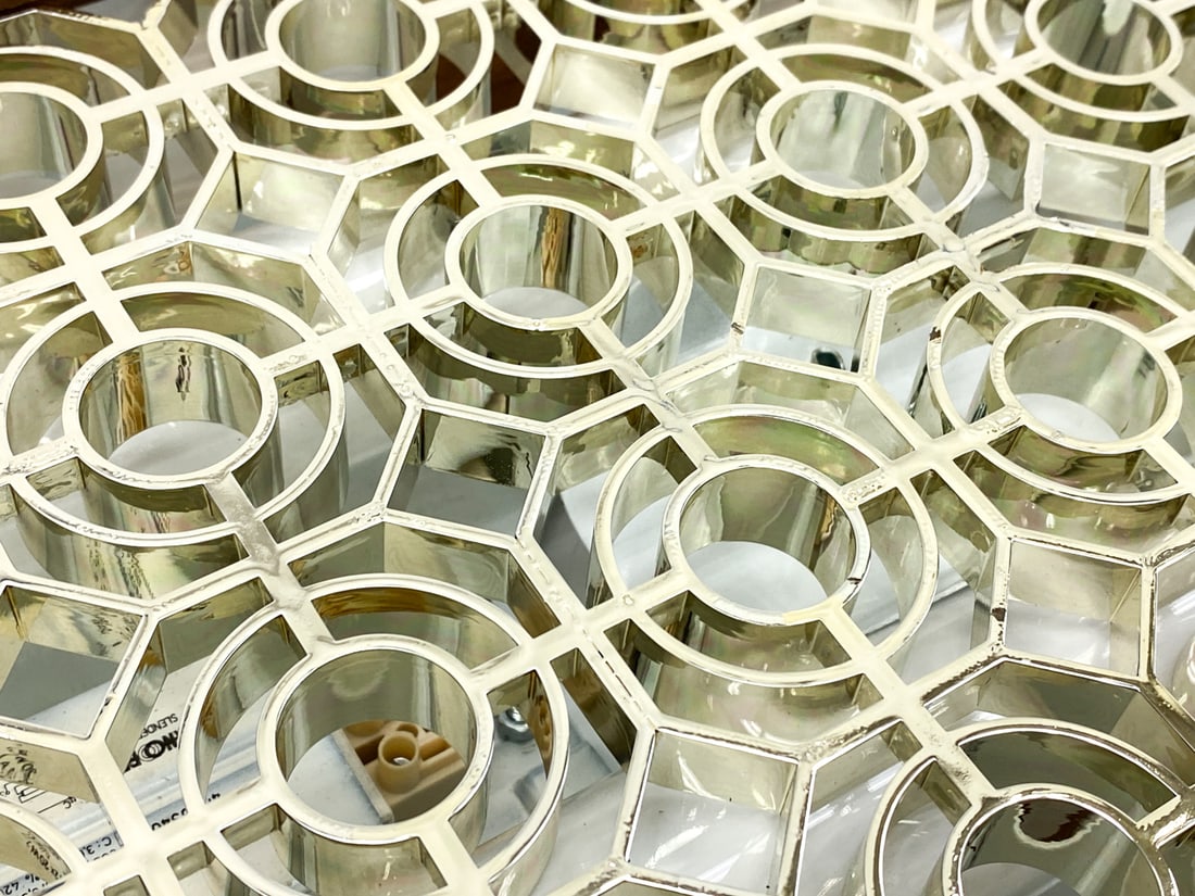 SCANDINAVIAN PINE CEILING LIGHT C. 1960S - 5