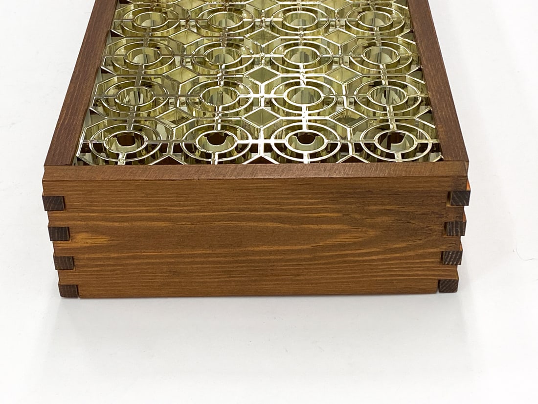 SCANDINAVIAN PINE CEILING LIGHT C. 1960S - 7