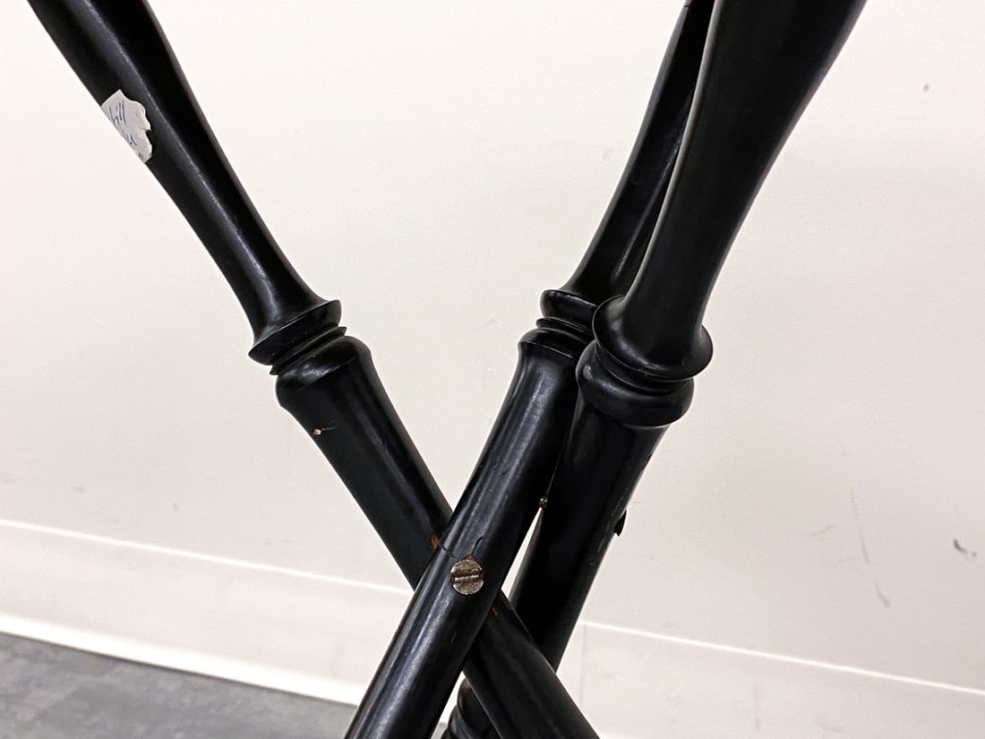 SWEDISH PAINTED PINE SIDE TABLE - 5