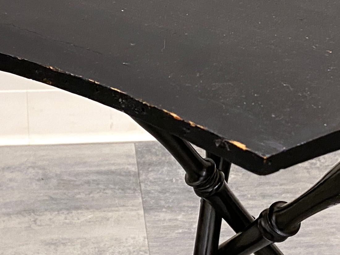 SWEDISH PAINTED PINE SIDE TABLE - 9