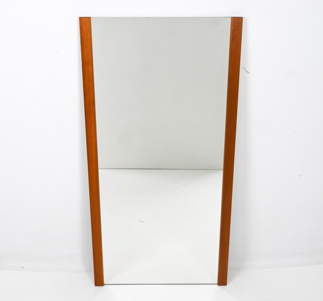 SCANDINAVIAN BEECH WALL MIRROR - 2
