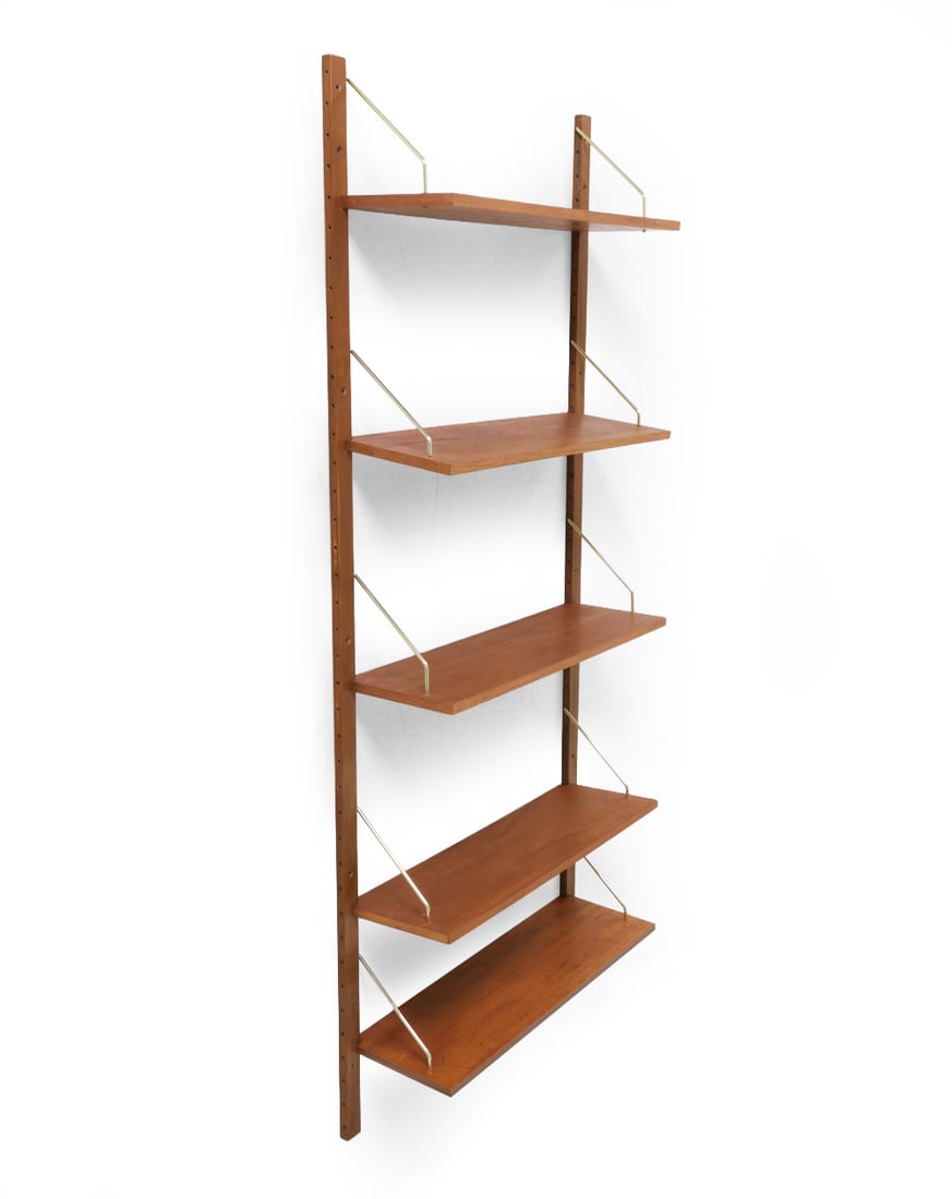 POUL CADOVIUS ROYAL SYSTEM TEAK WALL SHELVES (1 of 14)