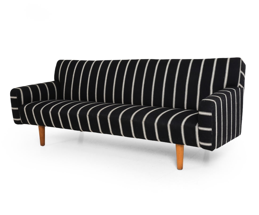 STYLE OF HANS WEGNER DANISH SOFA C. 1970S (1 of 15)