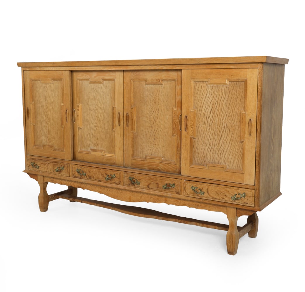 KJAERNULF STYLE DANISH OAK SIDEBOARD C. 1960S (1 of 20)