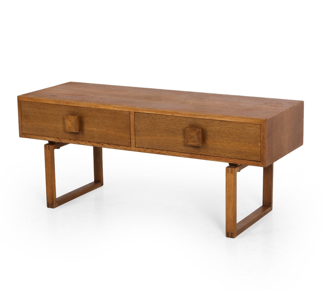 DANISH TEAK LOW CHEST C. 1970S