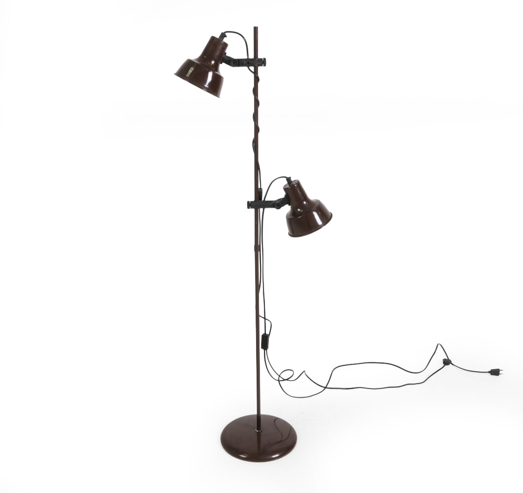 ES HORN DANISH ADJUSTABLE FLOOR LAMP C. 1970S (1 of 13)