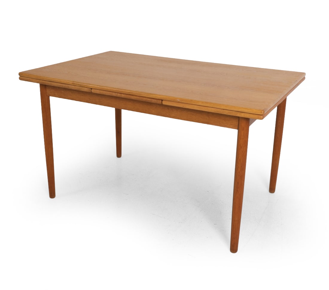 STYLE OF JONSSON SWEDISH TEAK DINING TABLE 1960S (1 of 1)