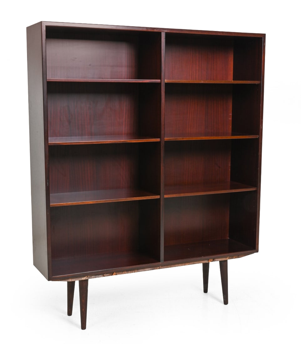 OMANN JUN DANISH MAHOGANY BOOKCASE C. 1960S (1 of 13)