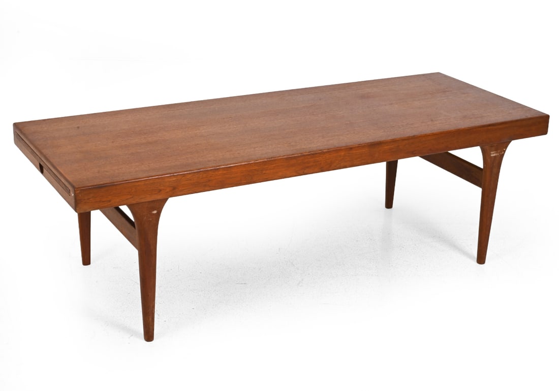 JOHANNES ANDERSEN DANISH TEAK COFFEE TABLE 1960S (1 of 1)