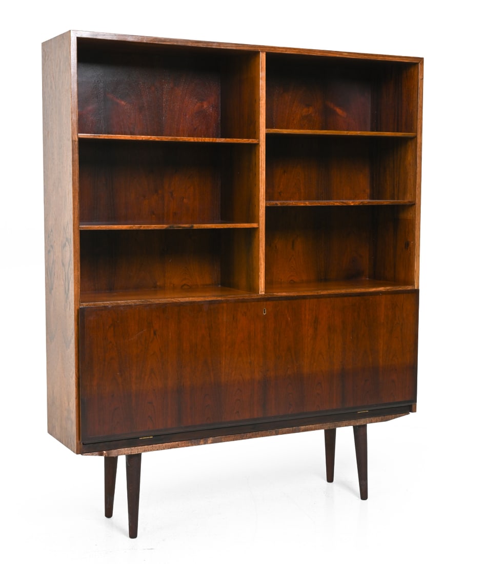 OMANN JUN DANISH ROSEWOOD BOOKCASE CABINET 1960S (1 of 1)