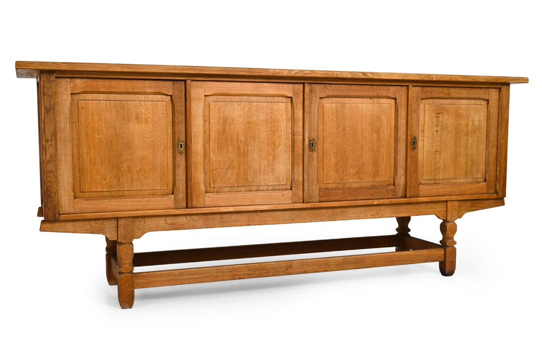ATTR. HENNING KJAERNULF DANISH OAK SIDEBOARD 1970S (1 of 1)