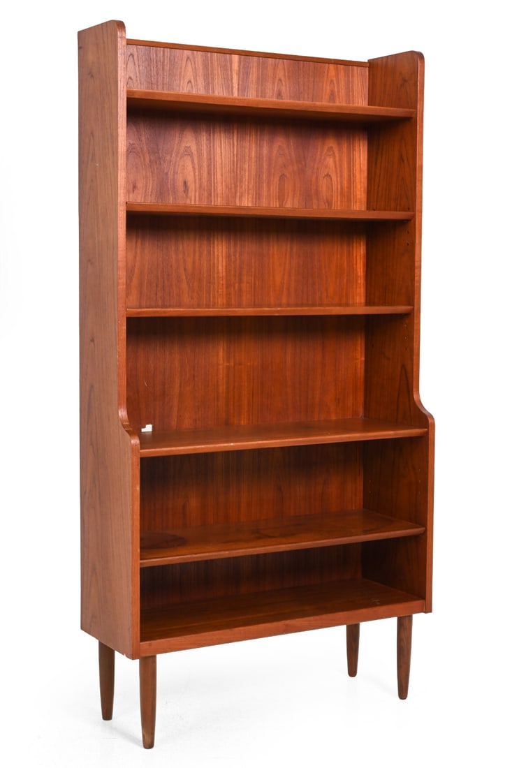 HJORNEBO DANISH TEAK BOOKCASE C. 1960S (1 of 1)