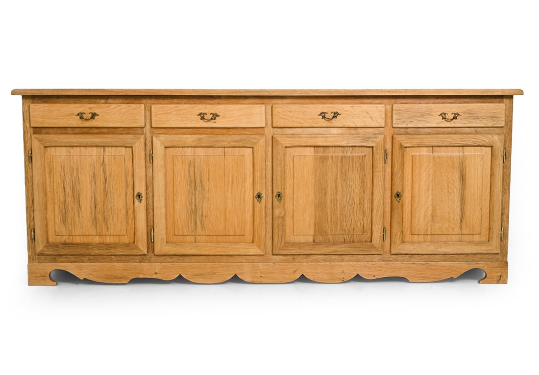 HUNDSTRUP DANISH OAK SIDEBOARD C. 1970S
