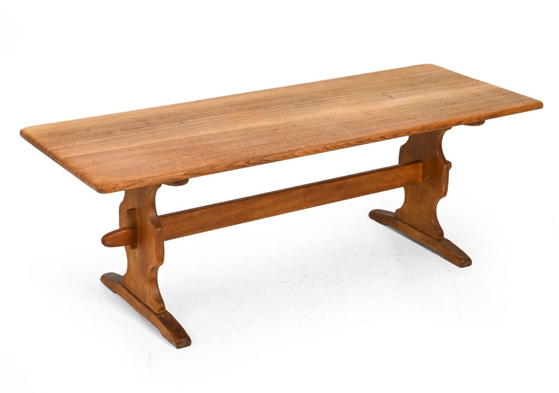 KJAERNULF STYLE DANISH OAK COFFEE TABLE C. 1970S (1 of 13)