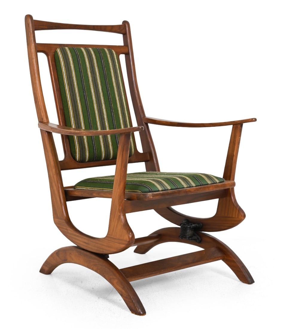 DANISH TEAK ROCKING CHAIR C. 1960S