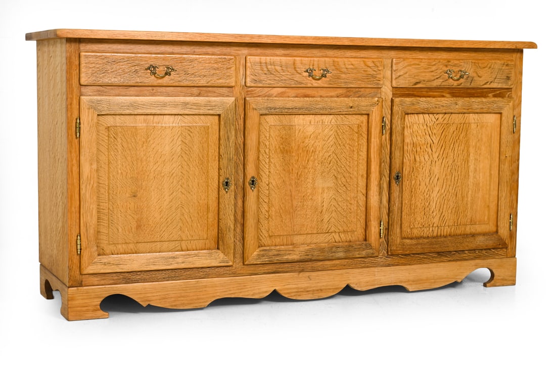 HUNDSTRUP DANISH OAK SIDEBOARD C. 1970S
