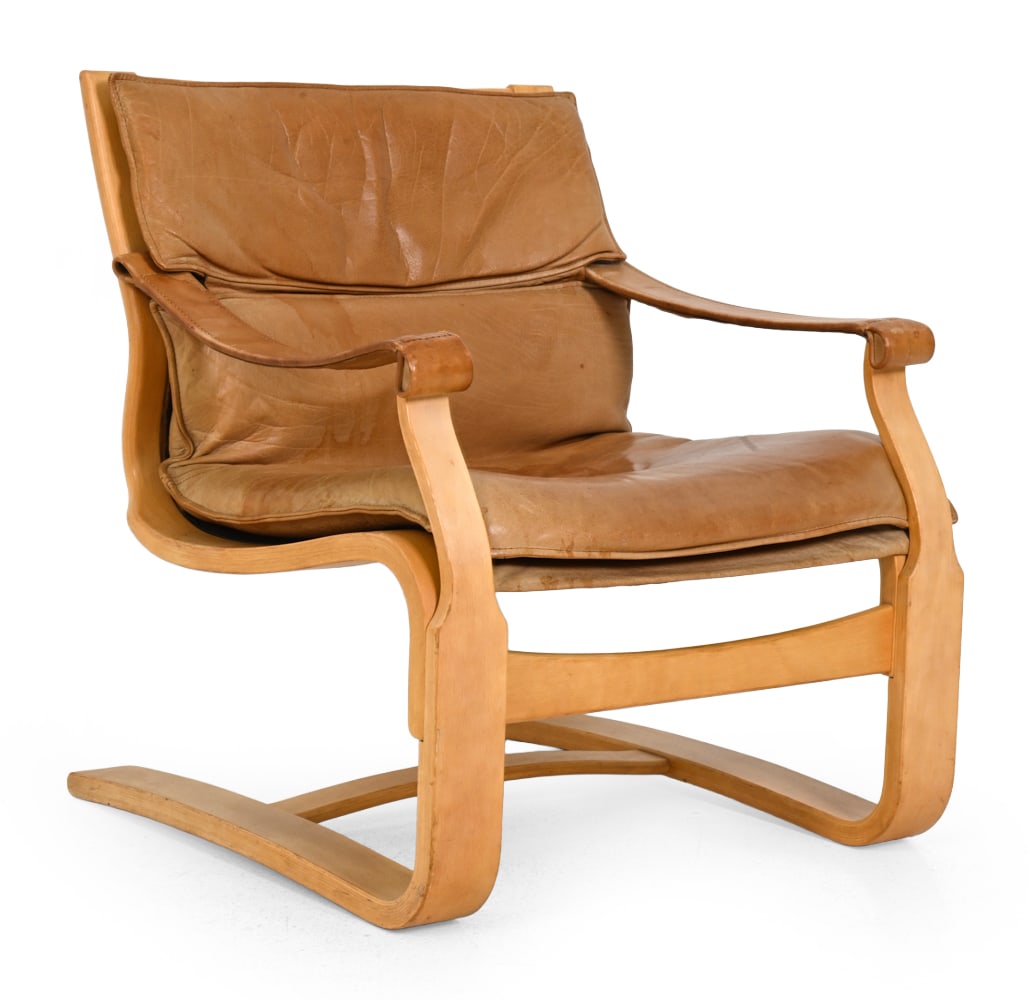 AKE FRIBYTTER FOR NELO LEATHER LOUNGE CHAIR (1 of 16)