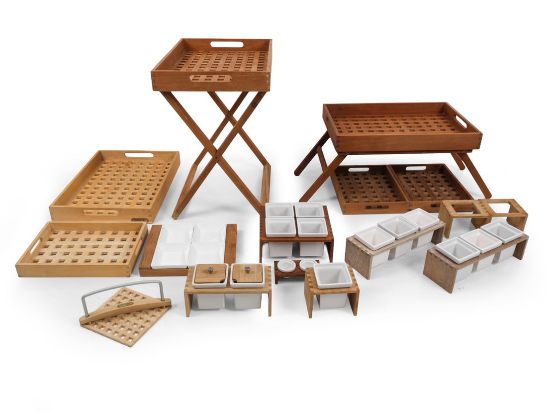 DANISH SERVINGWARE INCL. TEAK AND TRIP TRAP