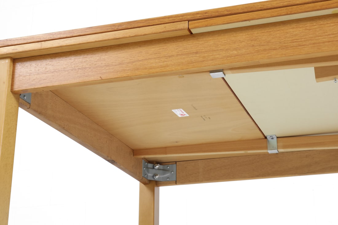 ANSAGER DANISH OAK EXTENDING DINING TABLE - 16