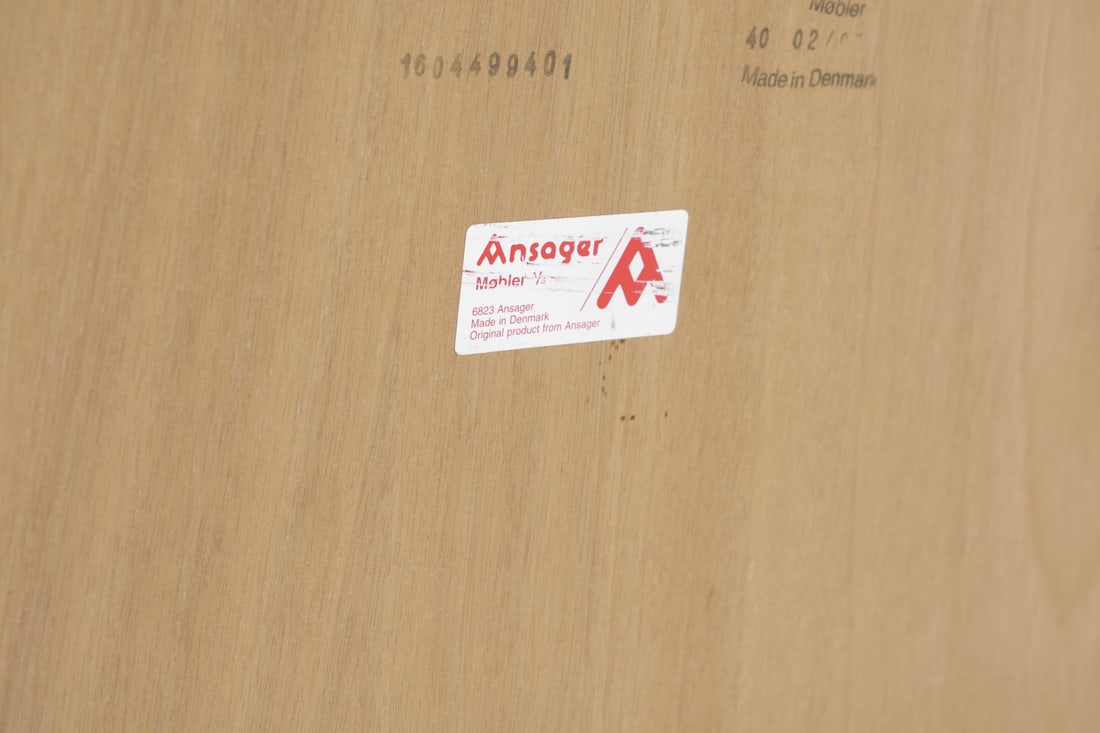 ANSAGER DANISH OAK EXTENDING DINING TABLE - 17