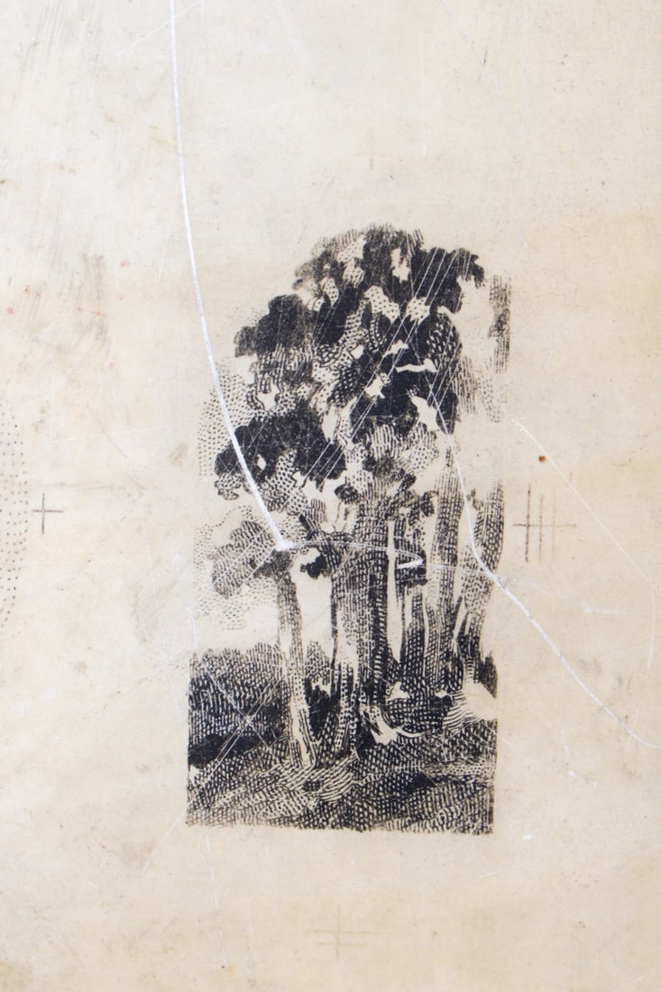 FRENCH PRINTMAKING LITHOGRAPHIC STONE - 7