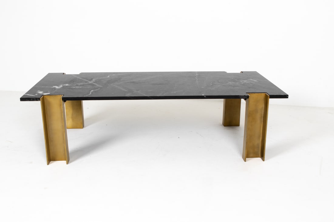 CB2 ALCIDE MARBLE COFFEE TABLE - 4