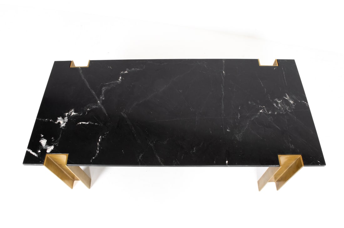 CB2 ALCIDE MARBLE COFFEE TABLE - 5