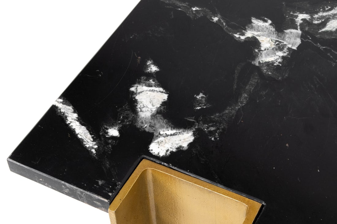 CB2 ALCIDE MARBLE COFFEE TABLE - 6