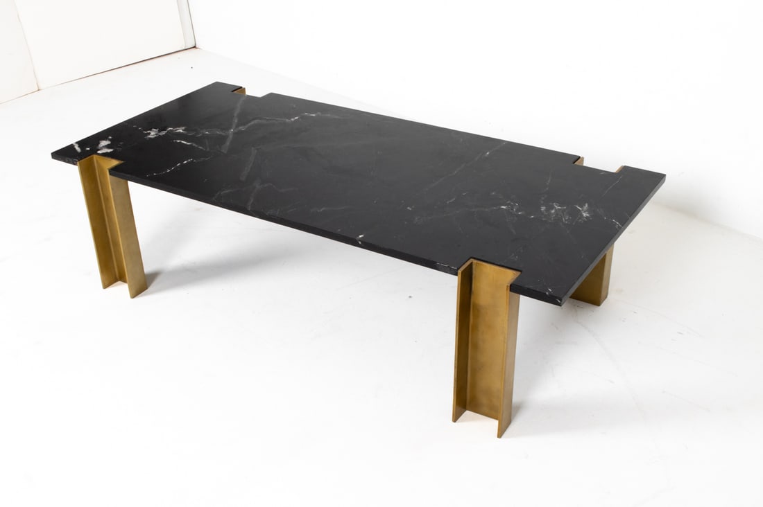 CB2 ALCIDE MARBLE COFFEE TABLE - 7