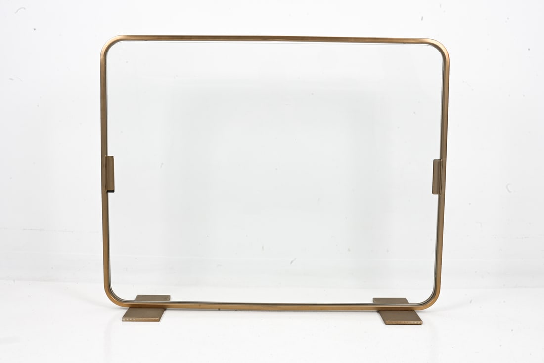 GLASS FIREPLACE SCREEN - 6