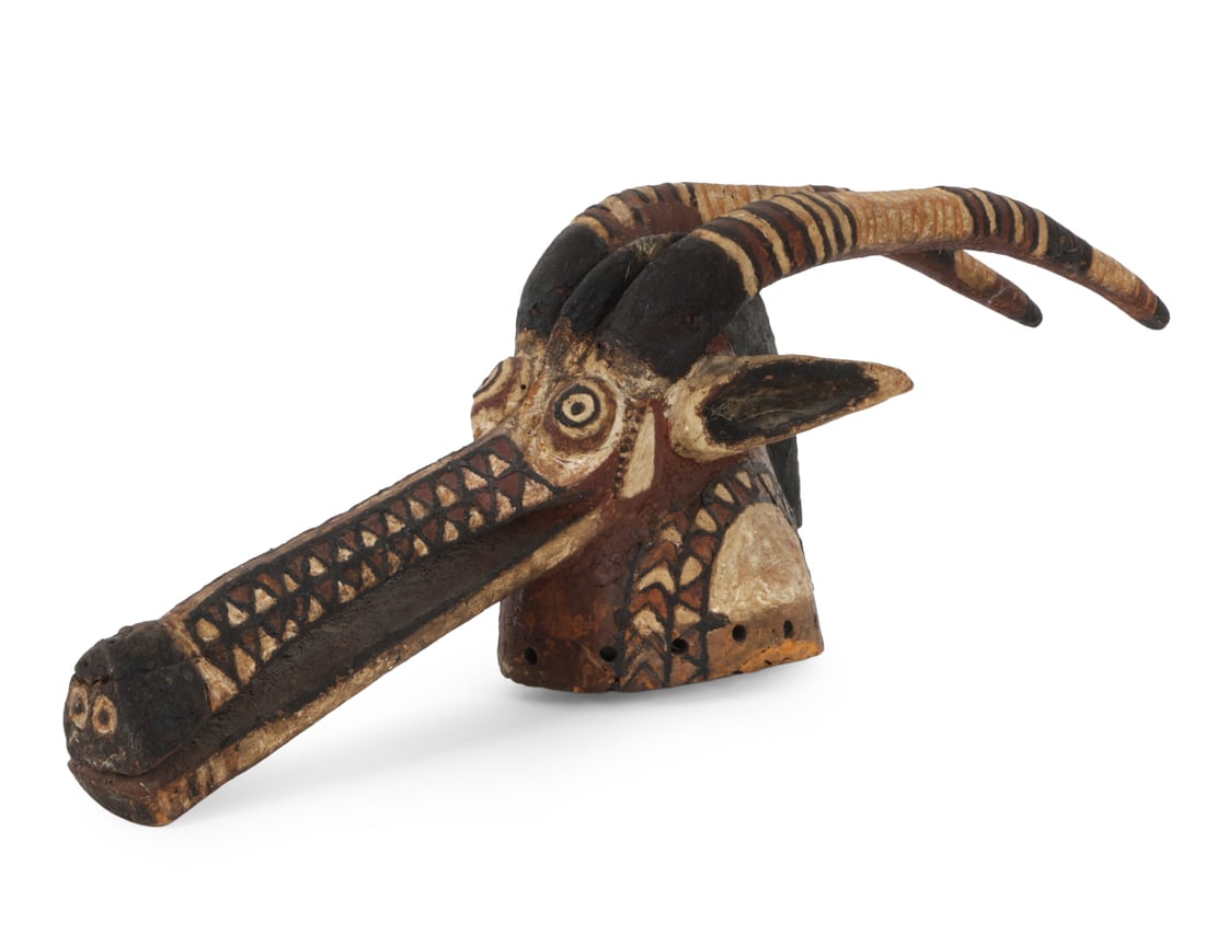 WEST AFRICAN BURKINA FASO ANTELOPE MASK (1 of 17)