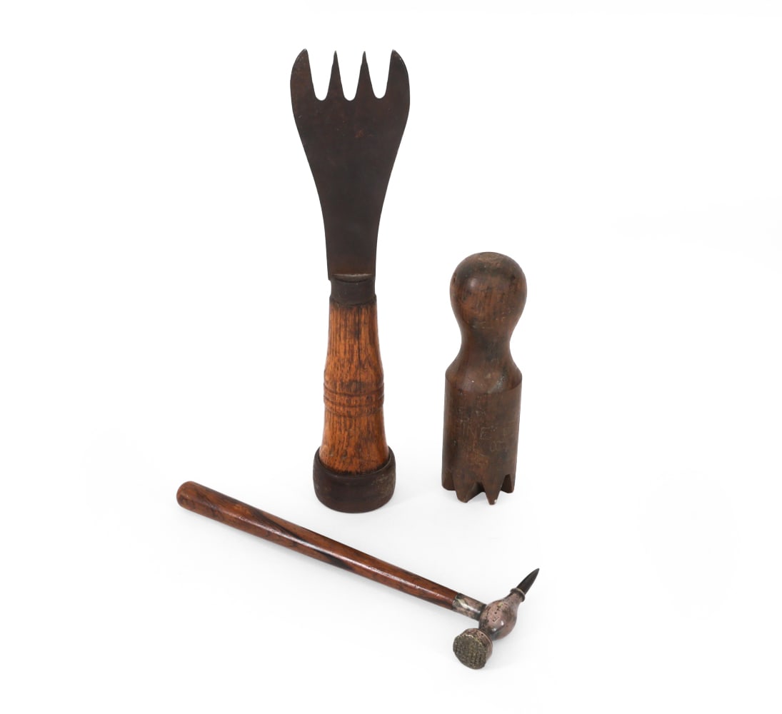 ANTIQUE ARTISAN & KITCHEN TOOLS GROUPING (1 of 8)