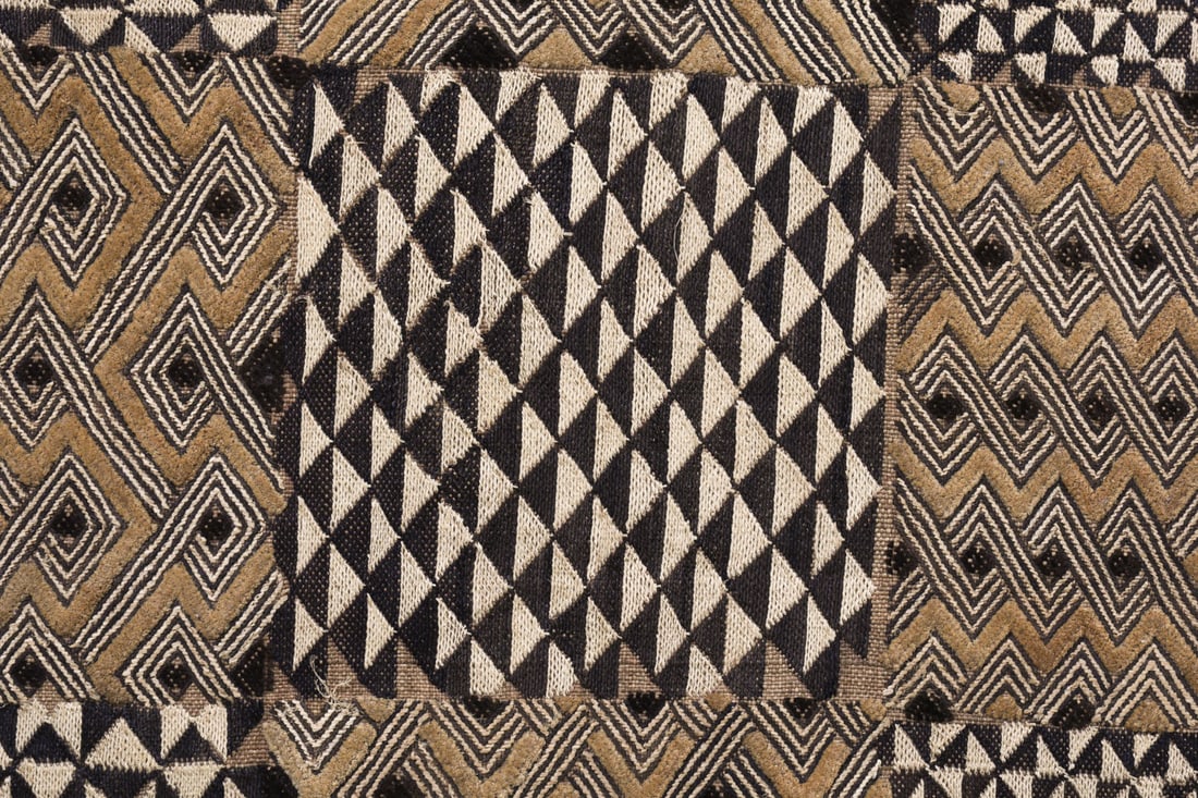 CONGO KUBA SHOOWA PATCHWORK TEXTILE - 3