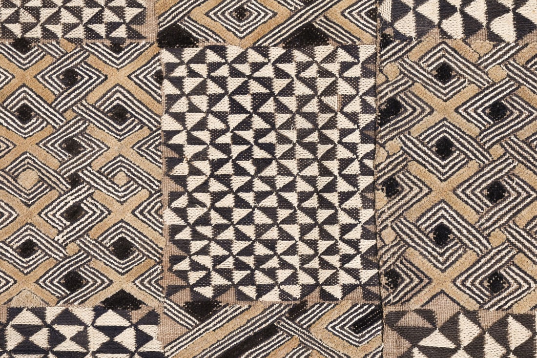 CONGO KUBA SHOOWA PATCHWORK TEXTILE - 4