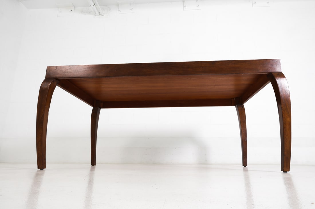 FRENCH WALNUT DINING TABLE - 13