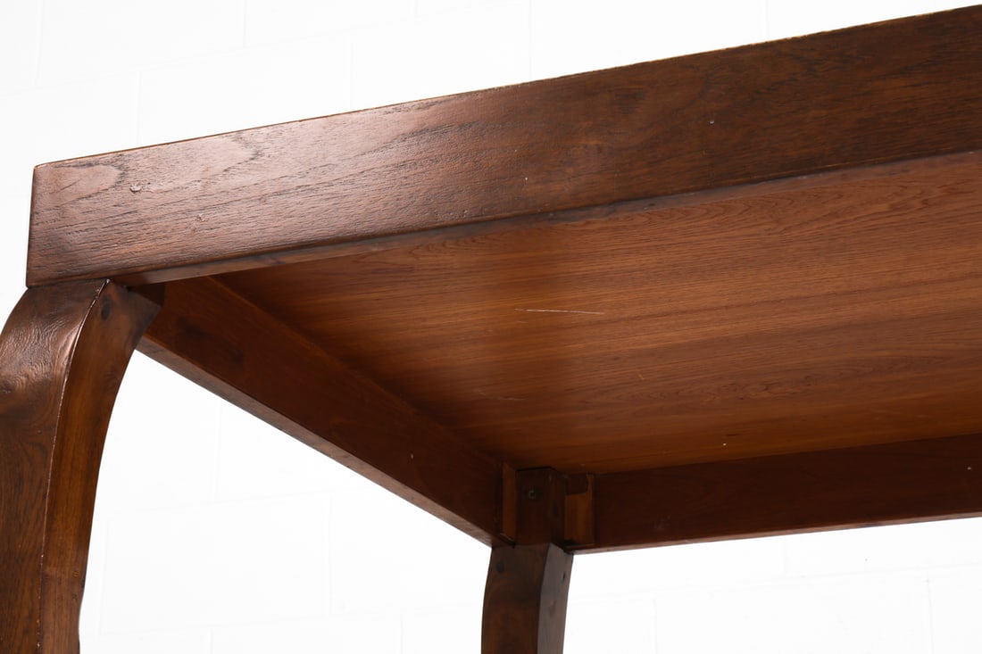 FRENCH WALNUT DINING TABLE - 14