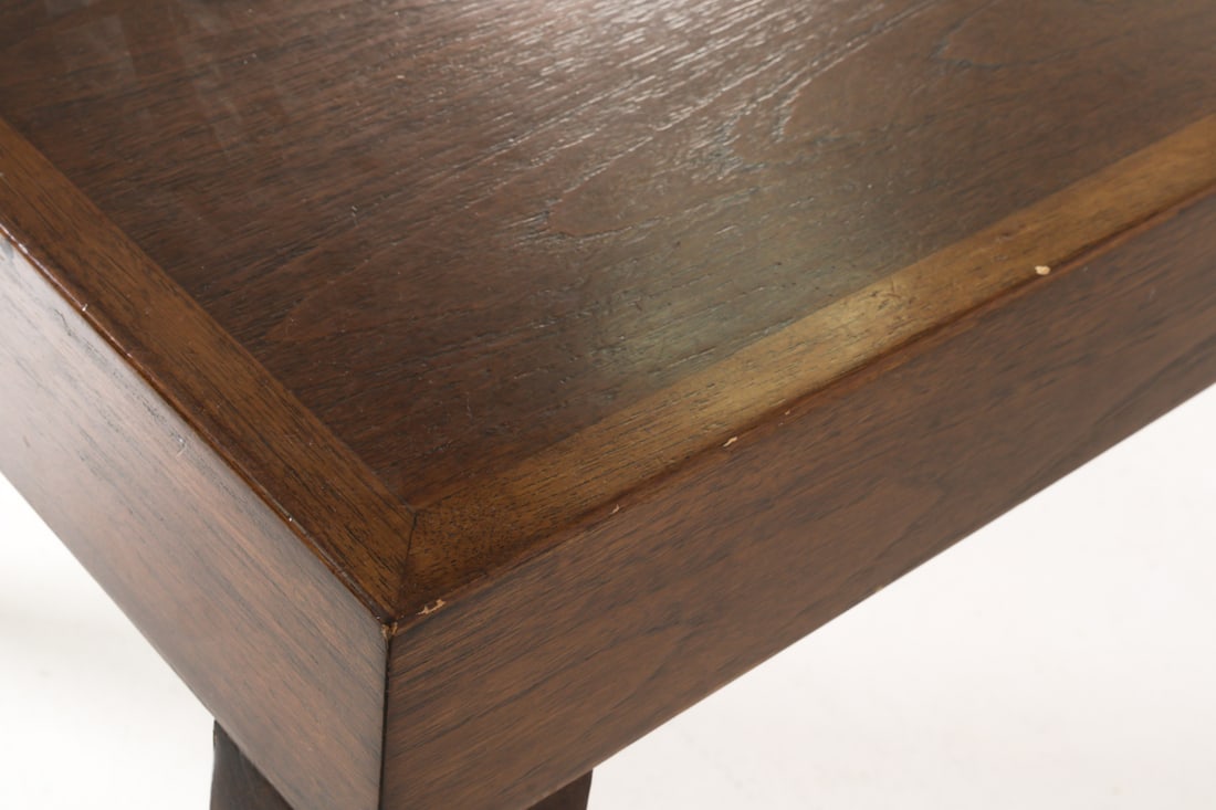 FRENCH WALNUT DINING TABLE - 16