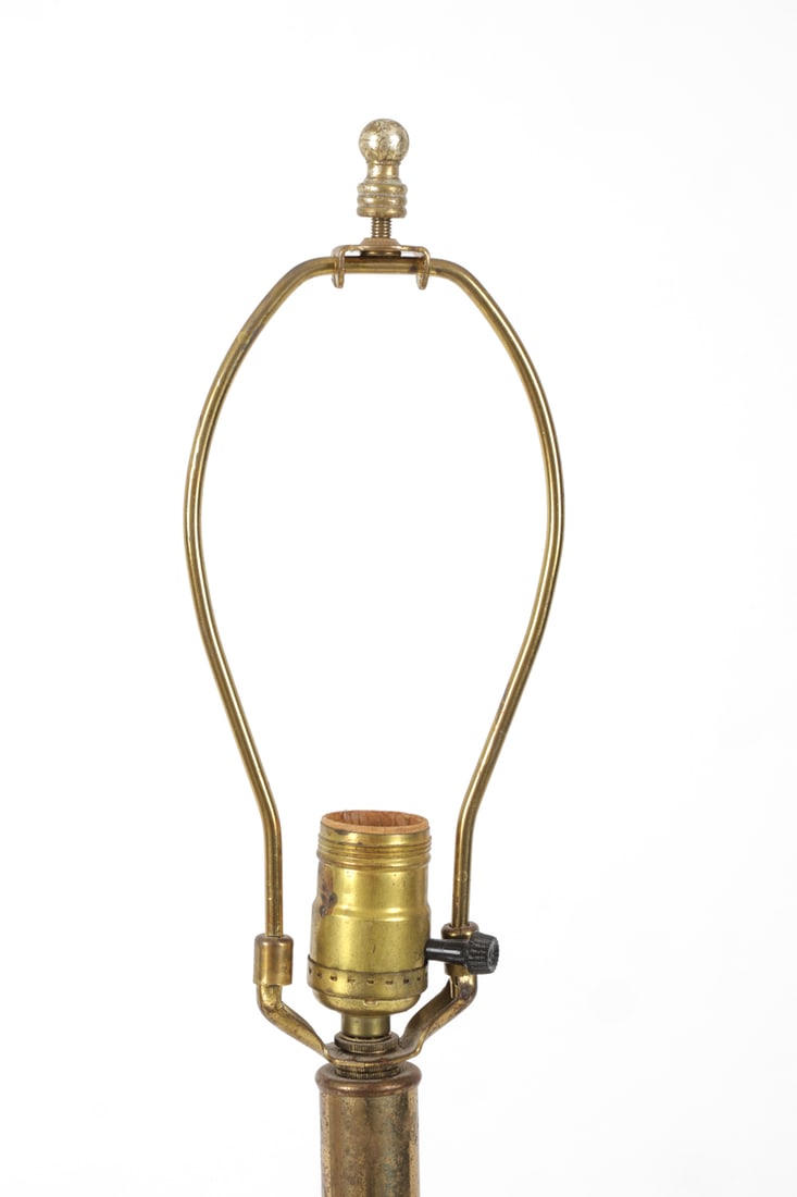 RUSSIAN BRASS SAMOVAR TABLE LAMP - 5