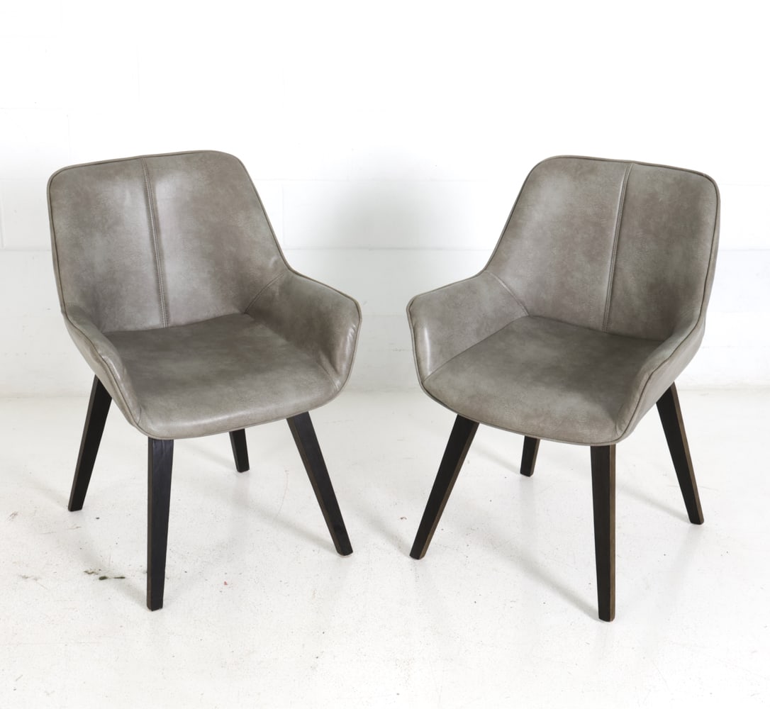 PAIR SIDE CHAIRS - 2