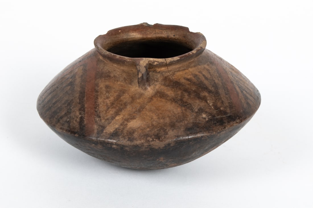 ANTIQUE STONEWARE VESSEL - 10