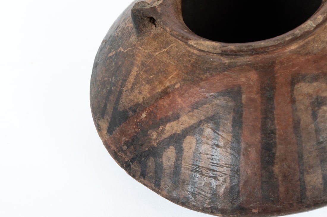 ANTIQUE STONEWARE VESSEL - 4