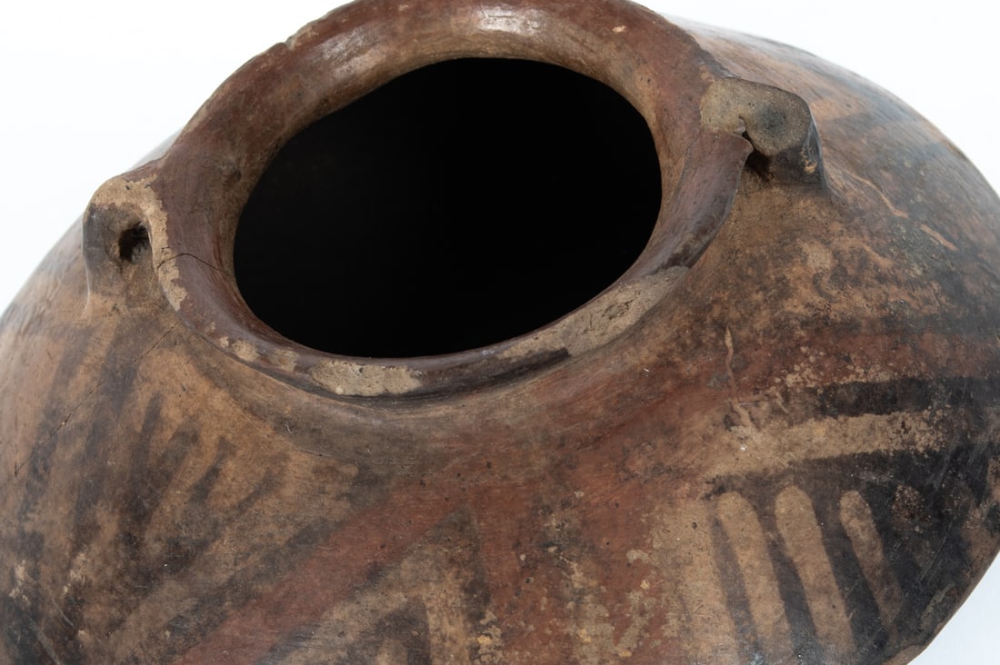 ANTIQUE STONEWARE VESSEL - 7