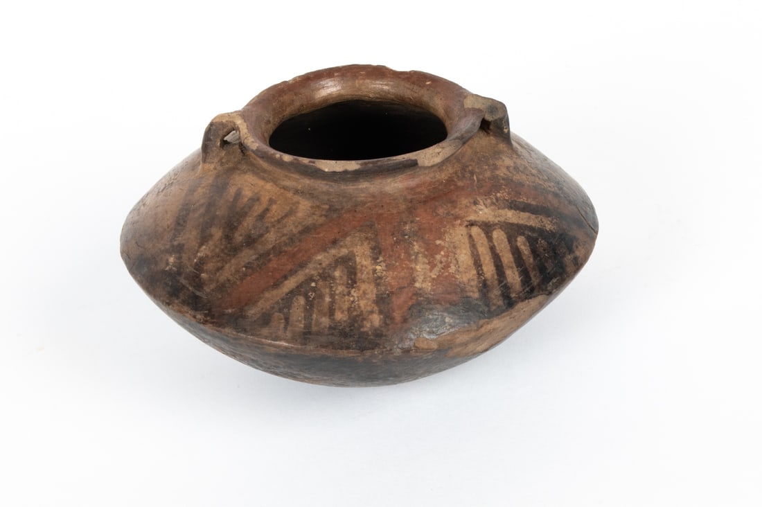 ANTIQUE STONEWARE VESSEL - 8