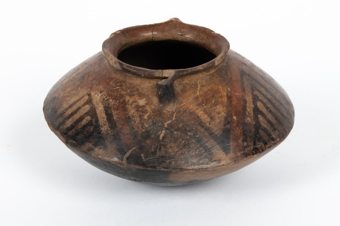 ANTIQUE STONEWARE VESSEL - 9