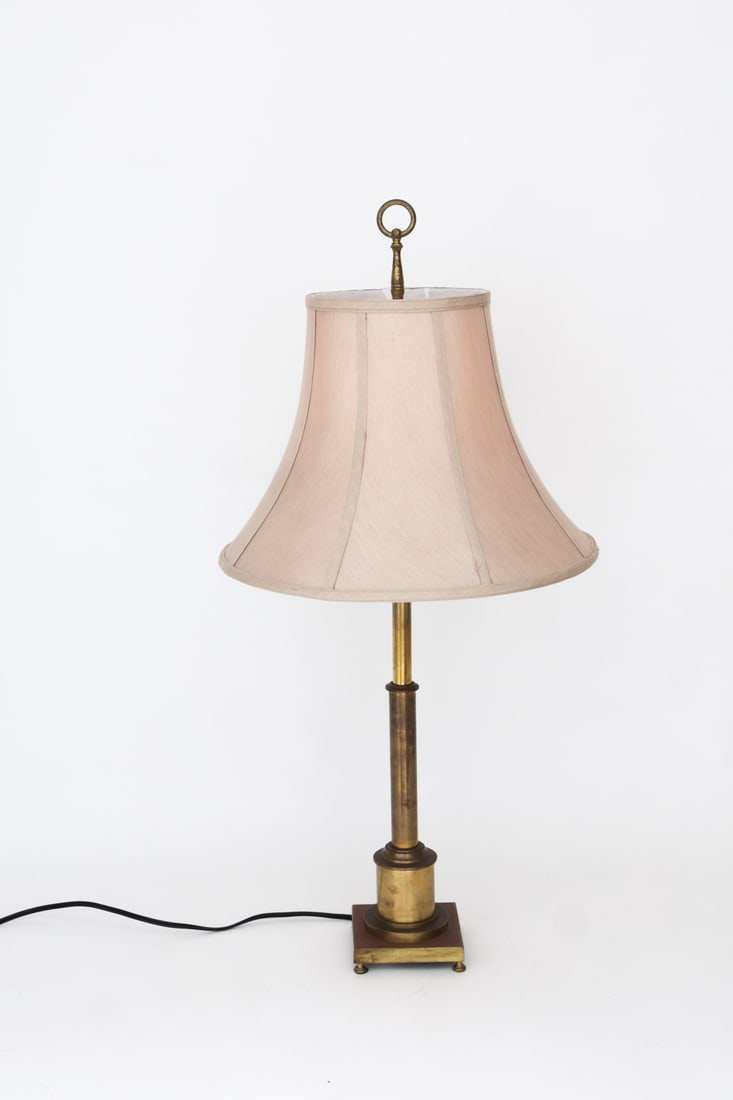 CONTEMPORARY BRASS TABLE LAMP - 2